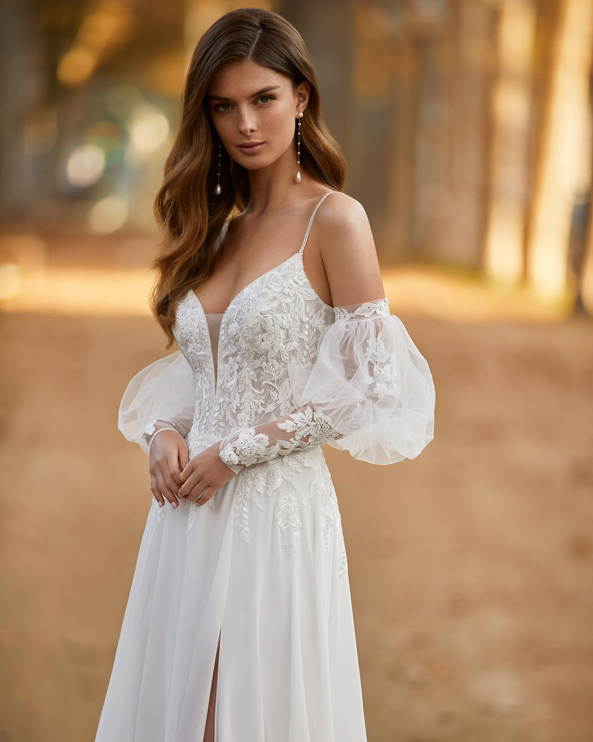 Luna Novias Hochzeitskleid